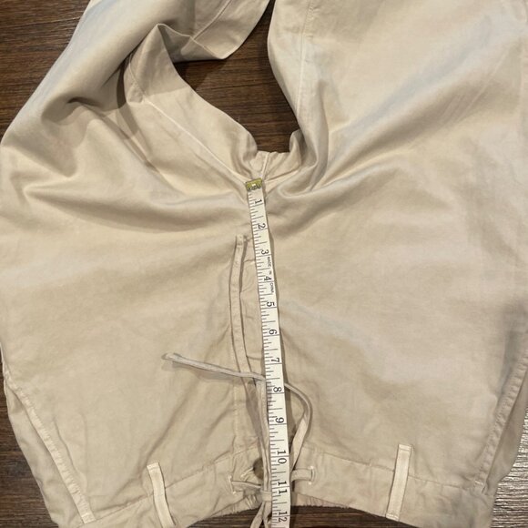 NWOT AG Adriano Goldschmied Men's M Sun Pant Relaxed Drawstring Cotton Linen - Picture 7 of 9